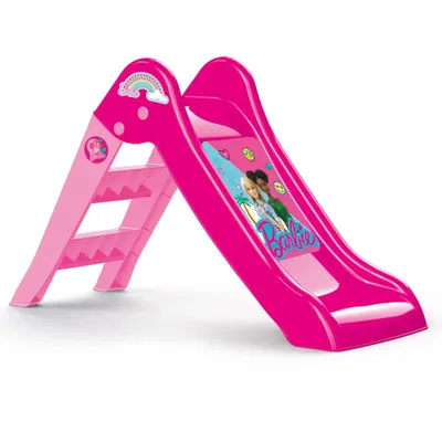 Produktbild von Barbie Rutsche für Kinder - Leichte & Tragbare Spielplatz-Spaß