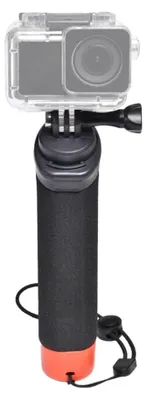Produktbild von Schwimmender Handgriff Unterwasser-Monopod Selfie-Stick - Wasserdicht - Standard-Schraubadapter - Für Actionkamera und Sportkamera - Zum Schnorcheln und Tauchen