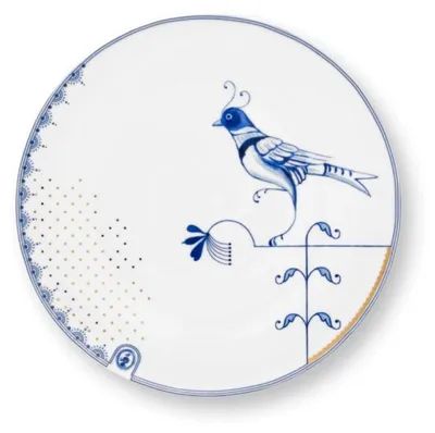 Produktbild von Pip Studio Essteller Pip & The Blue Bird White (25,5cm)
