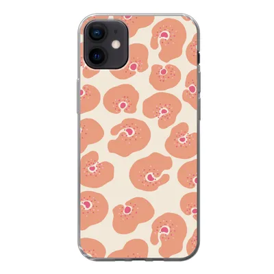 Produktbild von MuchoWow® Handyhülle Schutzhülle Hülle für iPhone 12 mini Blume - Muster - Abstrakt Silikon Softcase Handy Hülle - Bild