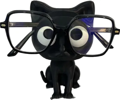 Produktbild von Brillenhalter-Ständer in Katzen- und Tierform, Brillenhalter, Sonnenbrillen-Ausstellungsständer, Schreibtisch-Organizer für das Büro und Zuhause