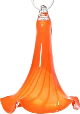 Produktbild von Trompetenblüte Gartenflair 30cm mit Stab orange