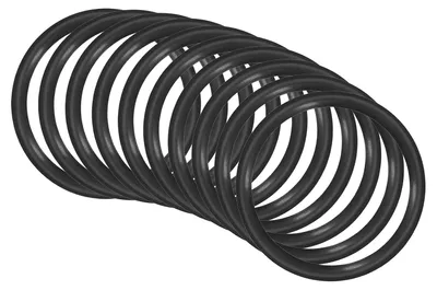 Produktbild von Nitrilgummidichtring für Reparaturen, 50 mm x 42 mm x 4 mm – Für Wasserhähne – Sanitärinstallation – Reparaturdichtung – Schwarz