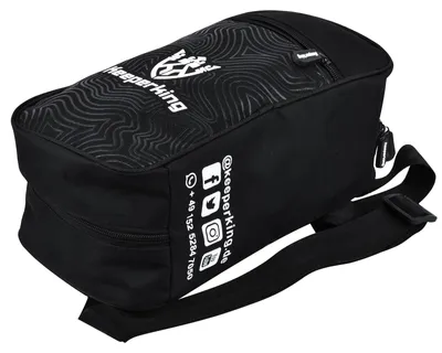 Obrázek produktu pro Taška pro brankáře, sportovní taška, brankářské rukavice – voděodolné – černá – 35 x 20 x 15 cm – vhodná pro brankářské rukavice a fotbalové boty