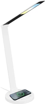 Produktbild von LED Schreibtischlampe Tischlampe Büro Induktive Ladefläche Dimmbar Touch CCT