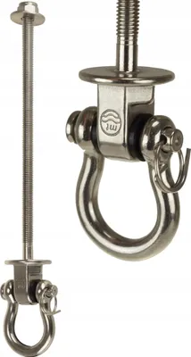 Produktbild von Schaukelhaken M8X170mm FEINZ Edelstahl- Mit Schäkeln Für Sichere Befestigung Rostfrei