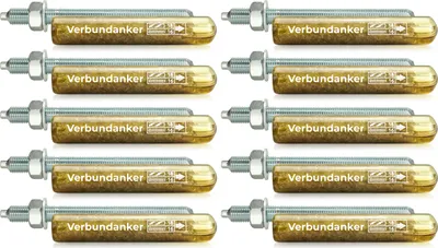 Produktbild von Isolbau Verbundanker Set - Verbundankerpatrone styrolfrei V16 + Ankerstange verzinkt M16 x 220 - ETA/ETAG Zulassung - 10 Stück
