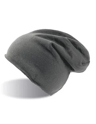 A single beanie hat is shown against a white background.