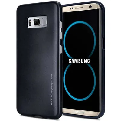 Immagine prodotto di Mercury I-Jelly - Custodia per Samsung Galaxy S8+ (nero)