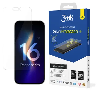 Obrázek produktu pro 3mk SilverProtection+ - Ochranná fólie pro iPhone 16 Pro Max