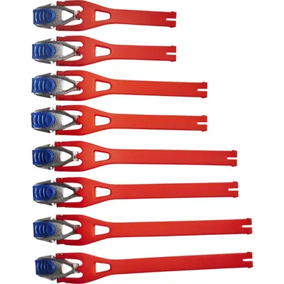 Image de Fox Comp5/5Y/3Y Buckl/Strap Kit8Pc [Rd]