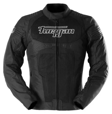 Produktbild von Furygan WB08 Vented+ Motorrad Textiljacke, schwarz/weiß, 2XL