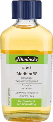 Produktbild von Medium W - 200ml Öl Hilfsmittel Schmincke 50 043 026