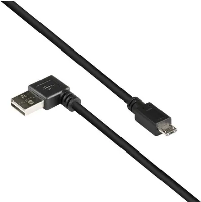 Zdjęcie produktu dla Kabel USB 2.0 EASY A z wtykiem kątowym do Micro B, 2 m