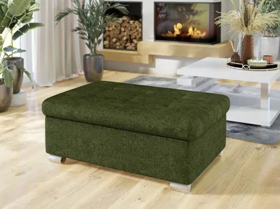 Obrázek produktu pro Taburet do obýváku NELLI 2 - zelený 1