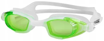 Produktbild von Aqua Speed - "Maera" Schwimmbrille für Kinder PP536 (Einheitsgröße) (Weiß/Grün)