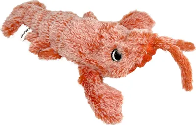 Produktbild von Aumüller Katzenspielzeug Lucky Lobster - Zappel-Hummer mit Katzenminze, orange