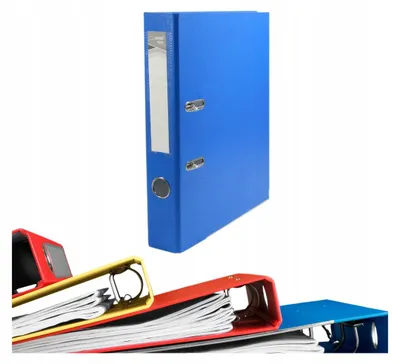 Produktbild von Penword A4 Aktenordner mit Metallkantenschutz, Blau