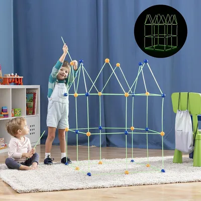 Productafbeelding van Bouwset voor een kinderkasteel, Archikitt InnovaGoods, 85 onderdelen