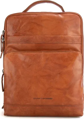 Zdjęcie produktu dla Skórzany plecak SPIKES & SPARROW z przegrodą na laptopa Bronco Backpack Brandy brązowy