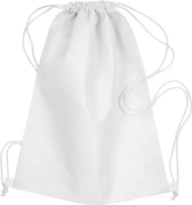 Produktbild von MidOcean - Turnbeutel "Daffy", Non-Woven MO846 (Einheitsgröße) (Weiß)
