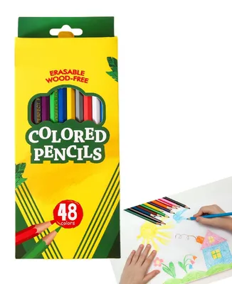 Produktbild von Set mit 48 Buntstiften für kreative Kunstprojekte