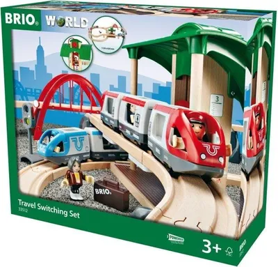 Immagine prodotto di Mondo BRIO - 33512 Grande treno passeggeri ferroviario