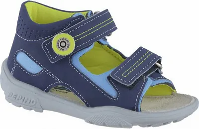 Produktbild von Pepino Manti Jungen Synthetik Lauflern Sandalen nautic, Pepino Leder Fußbett, mittlere Weite, 3138111/20