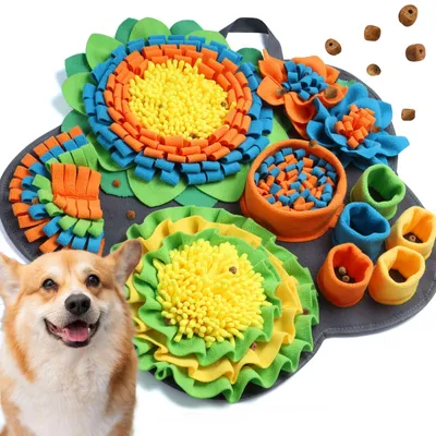 Image de Tapis olfactif pour chiens, lavable, antidérapant, pour l'entraînement