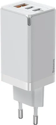 Produktbild von Baseus GaN5 Pro Schnellladegerät 65W - Weiß