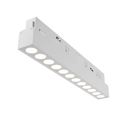 Produktbild von Maytoni  Langfeldleuchte für Magnetschienensystem Exility Points LED incl. Weiß aus Aluminum   Dimmbar 12W für Küche, Schlafzimmer, Wohnzimmer, Esszimmer, Lobby