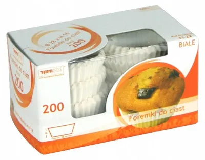 Image de Tamipol Moules en papier pour muffins cupcakes 200 pièces