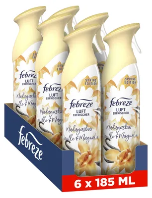 Produktbild von Febreze Lufterfrischer Vanille, 6x185 ml