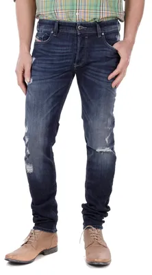 Produktbild von Diesel Troxer R8KJ4 Herren Jeans Hose Regular Slim Skinny