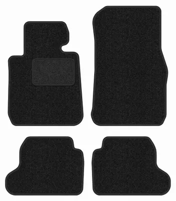 Produktbild von Velours-Fußmatten für BMW 2 F22 2014-2022 (Coupé) – 4-tlg, Anthrazit, passgenau – Wielganizator ANTHRA