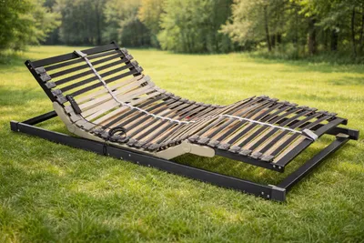 Produktbild von elek. Lattenrost 90x200 Flachmotorrahmen 130kg belastbar #3341