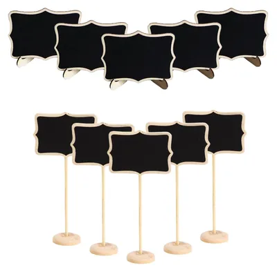 Immagine prodotto di Mini lavagne – Set di 10 etichette per eventi