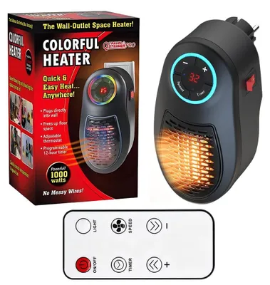 Produktbild von Ventilatorheizung für Wandmontage – 500 Watt Leistung – Keramisches Heizelement