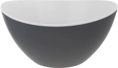 Zdjęcie produktu dla Miska na sałatkę Orion plastikowa miska plastikowa miska na przekąski nietłukąca się zaokrąglone krawędzie 320 ml