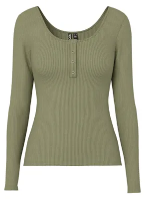 Image de PIECES - Haut pour femme, manches longues, modèle PCKITTE