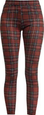 Produktbild von Forplay Leggings Damen Karierte Leggings rot S