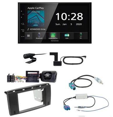 Produktbild von Kenwood DMX5020DABS USB MP3 Bluetooth CarPlay Einbauset für Mercedes R W251