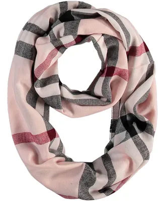 Produktbild von FRAAS Schal Acrylic Snood- The FRAAS Plaid Pelarose rosa mehrfarbig