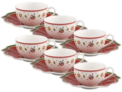 Produktbild von Villeroy & Boch Toy's Delight Kaffee-/Teetasse mit Untertasse Set6