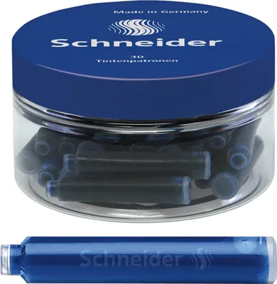 Produktbild von Schneider Tintenpatronen für Füller blau 30 St.
