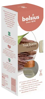 Produktbild von Bolsius Raumduft True Scents Oud Wood 45 ml