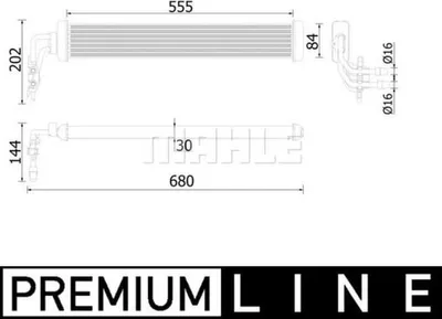 Produktbild von MAHLE Ölkühler Automatikgetriebe CLC 223 000P für BMW 5 Touring (F11)