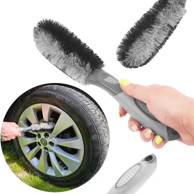 Produktbild von Autowaschbürste Bürste Radwaschbürste Waschbürste Auto Autoräder Unterlegscheibe 30cm
