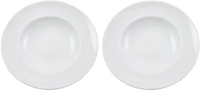 Produktbild von Retsch Arzberg Pastateller 2er Set aus Porzellan Design Blanko 30cm, weiß