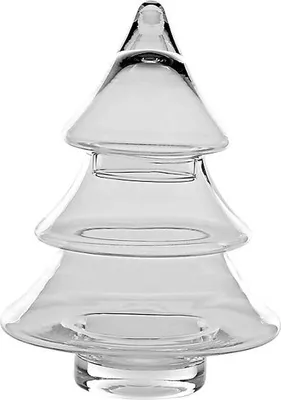 Produktbild von Bonboniere Tannenbaum Famous 25cm aus Kristallglas